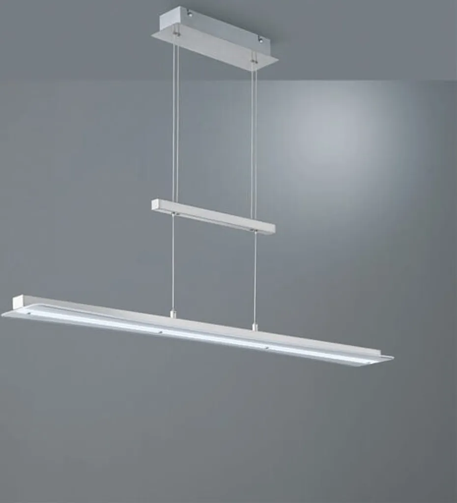 Lampadario LED Lineare SMASH Argento R32421107 | Illuminazione Tavolo