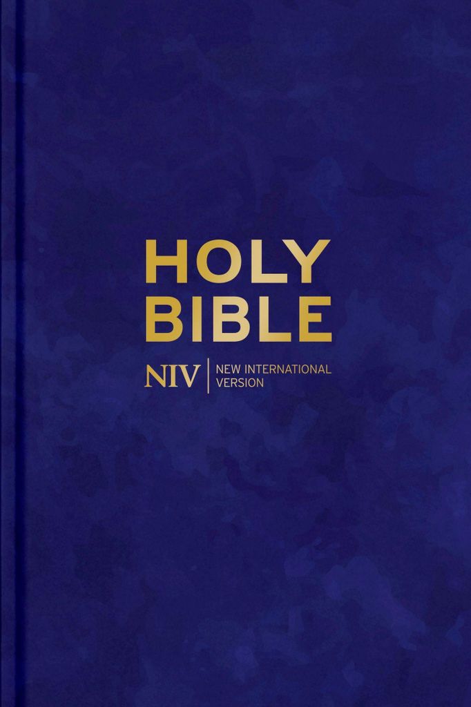 Niv Larger Print Personal Velvet Bible – Lingua: Inglese