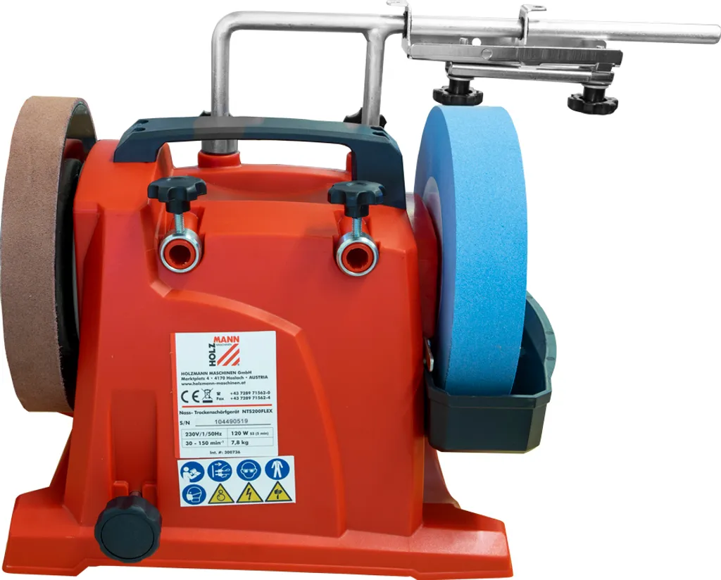Affûteuse Holzmann NTS200FLEX pour entretenir vos ciseaux et couteaux