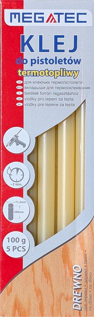 Heißschmelzpistolenkleber für Holz 11,2mm 100g