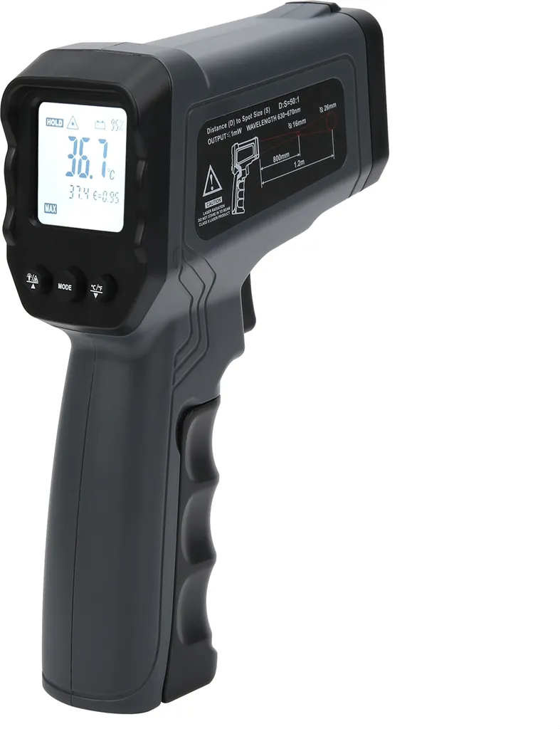 Pyromètre laser haute température DT8011E pour mesures thermiques - 4