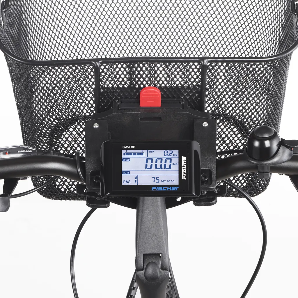 Panier vélo avant fixation rapide 9cm Fischer compatible avec Display - 3