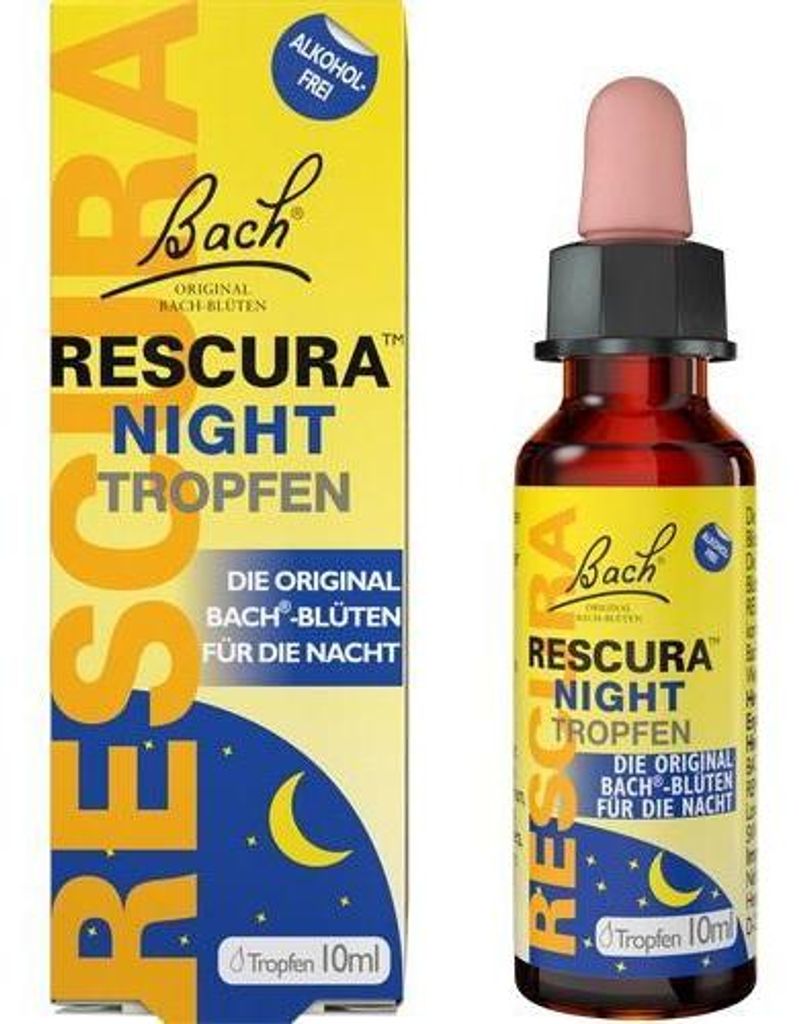 BACHBLÜTEN Original Rescura Night Tropfen alk.frei
