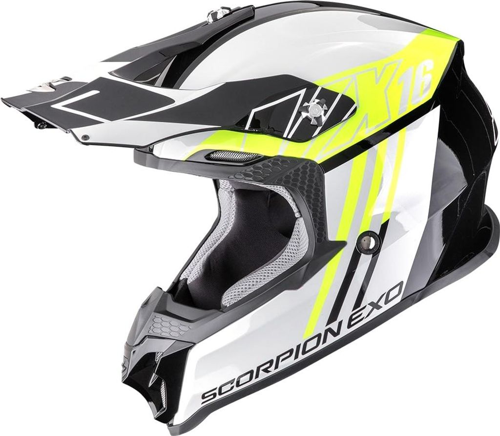 Scorpion VX-16 Evo Air Lignes schwarz-neon gelb XL