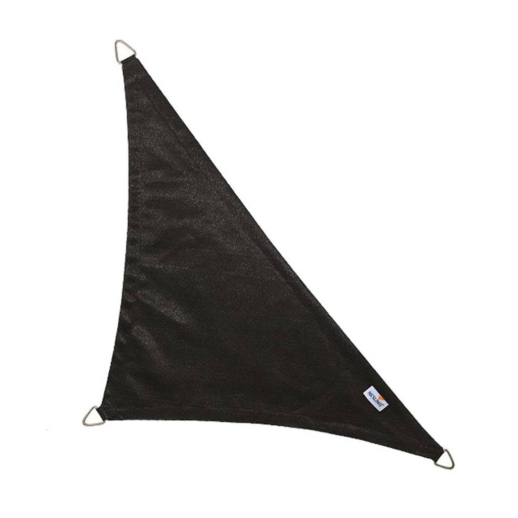 Nesling Schattentuch Dreieck 400 cm 90gr. Schwarz
