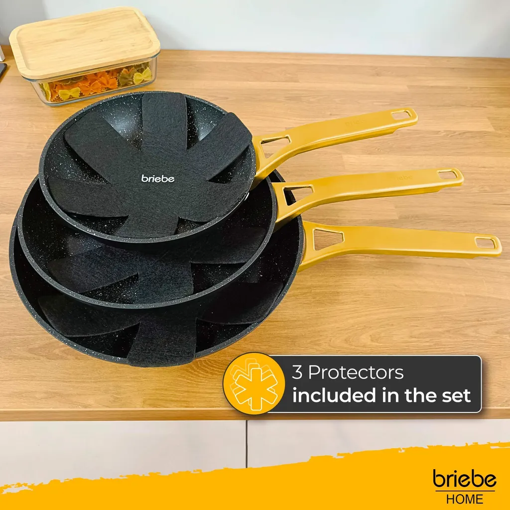 Set Padelle Briebe Gold Titanium Nere: Design e Funzionalità - 5