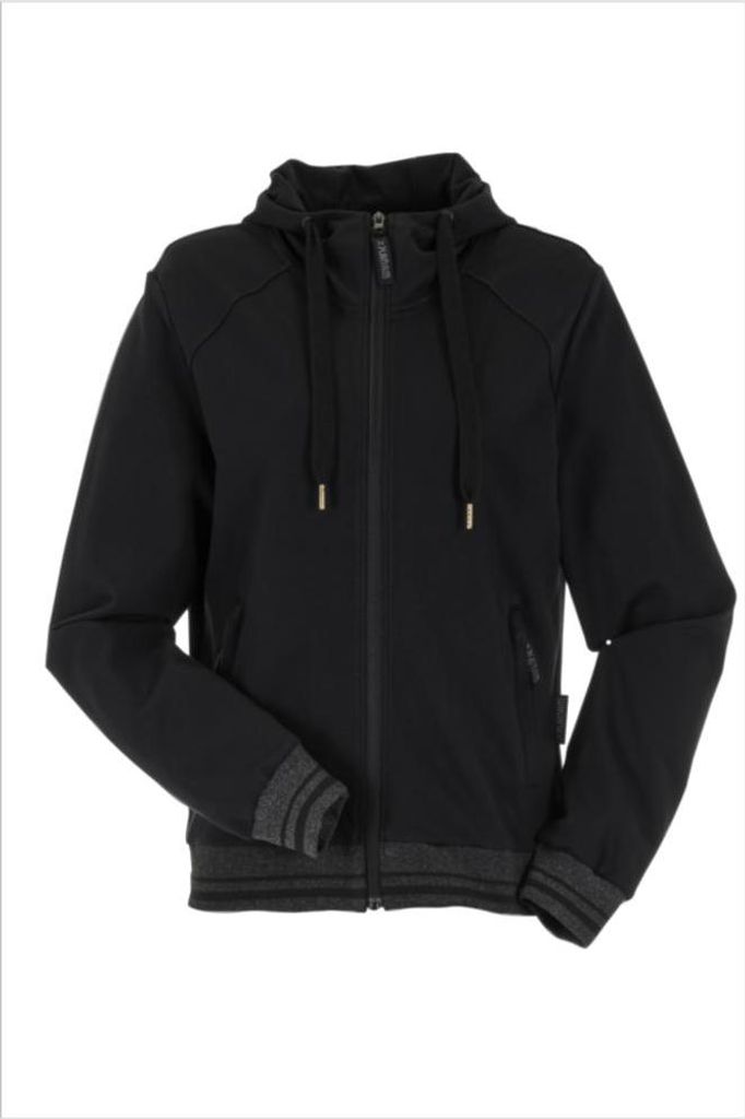 Planam Outdoor Choice Damen Kapuzenjacke Gr. L schwarz