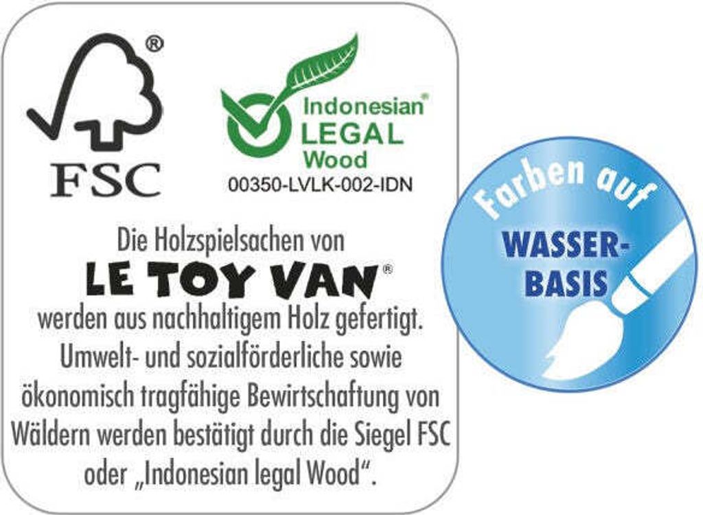 Le Toy Van Pirátská loď Barbarossa Obrázek produktu 11