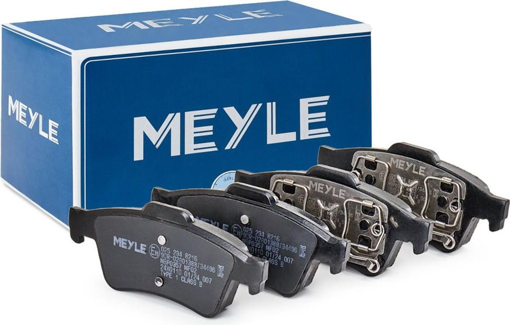MEYLE 025 234 8216 Bremsbeläge Hinten für RENAULT ESPACE IV Produktbild 