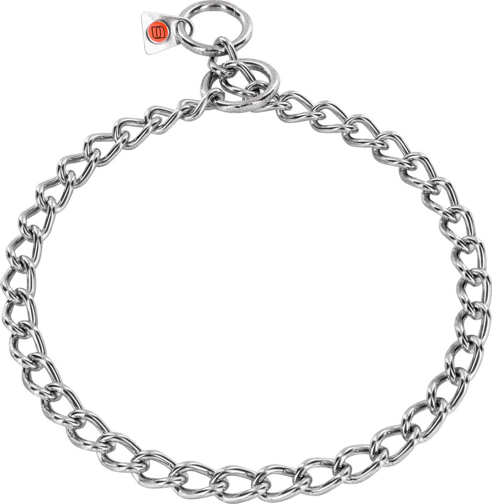 Sprenger Halskette, runde Glieder - Edelstahl Rostfrei, 3,0 mm, 55 cm