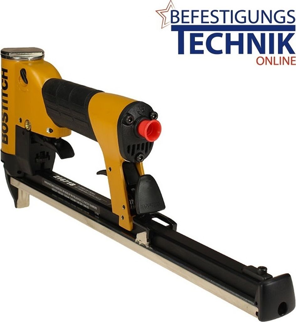 Bostitch Klammergerät 21680B-ALM-E Automatik Langes Magazin 04-16mm Prebena A Klammer KL-01