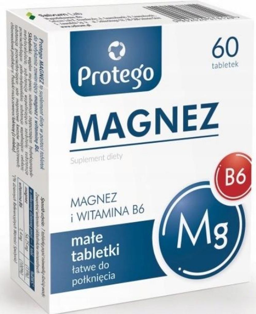 PROTEGO Magnesium B6 Vitamin B 60 Tabletten