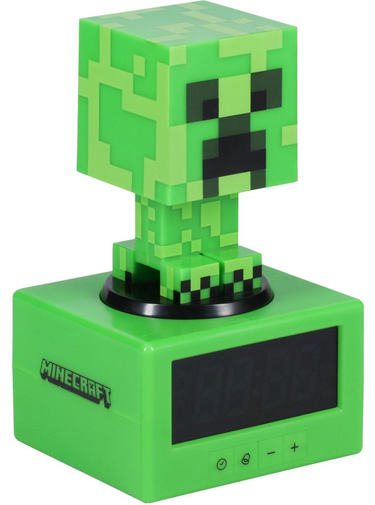 Paladone Creeper Icon, Digitaler Wecker, Minecraft, Produktbild 