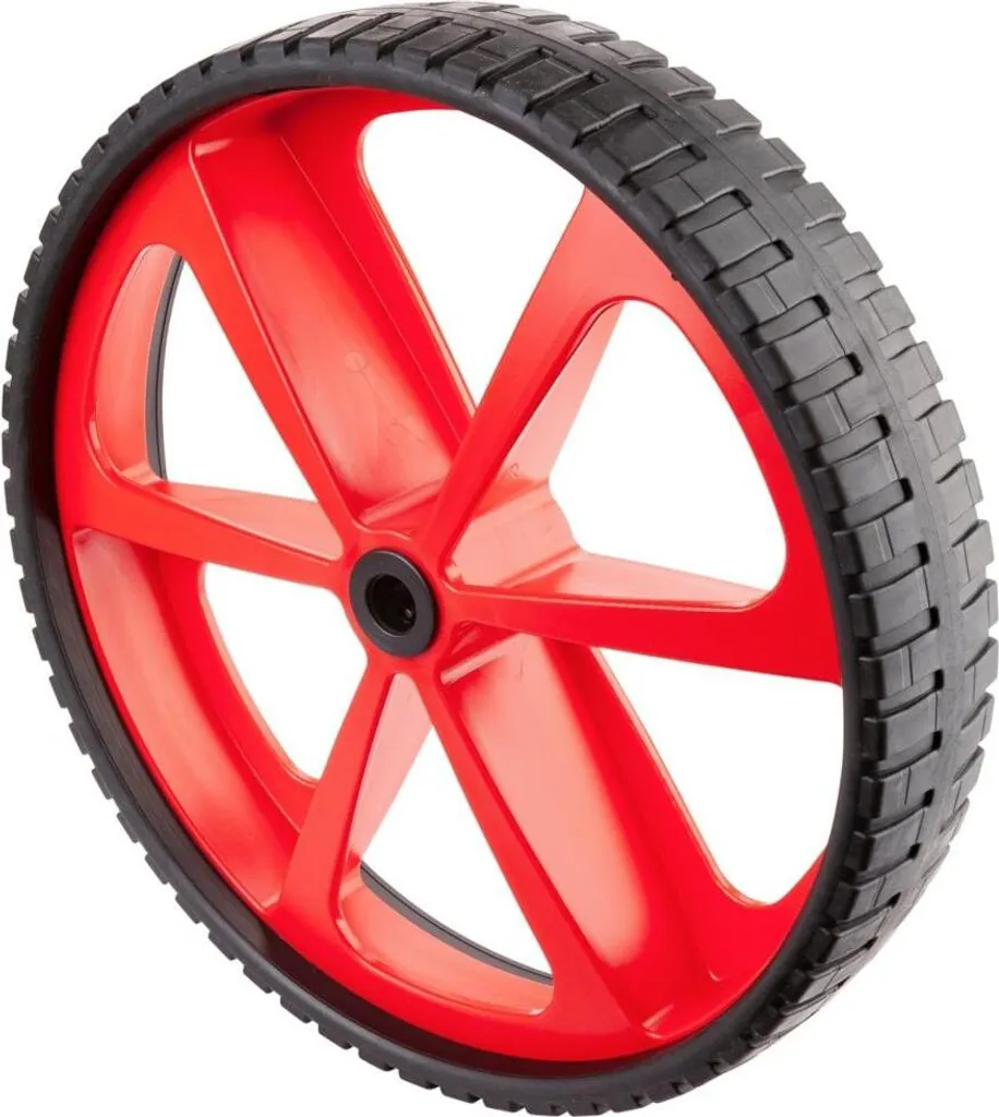 Ruota Ricambio Carriola Ø 400 mm - Design Scanalato per Tutti i Terreni