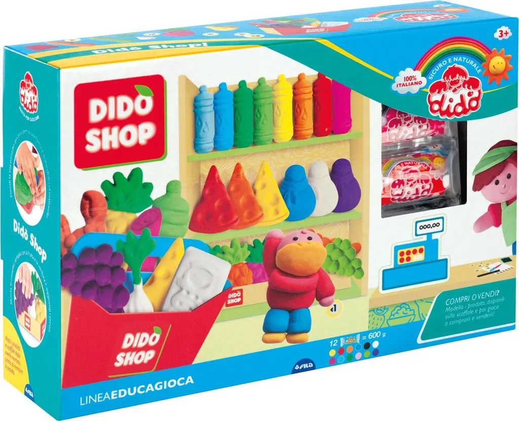 Coffret de Modelage Didò Shop 600g pour Apprendre à Jouer au Marchand