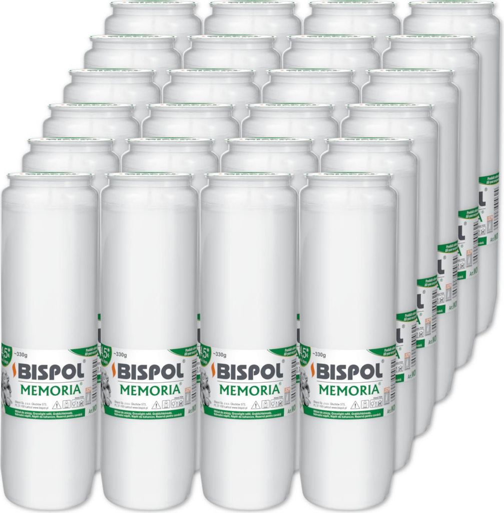 Náplně do olejových svíček BISPOL WO6 108H 24ks. Obrázek produktu 