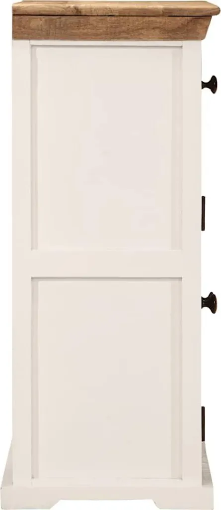 Buffet d'entrée compact bois massif 55 cm idéal pour petits espaces - 2