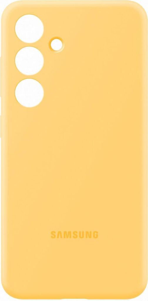 Samsung Silicone Case Yellow, Cover, Samsung, Galaxy S24, Produktbild 
