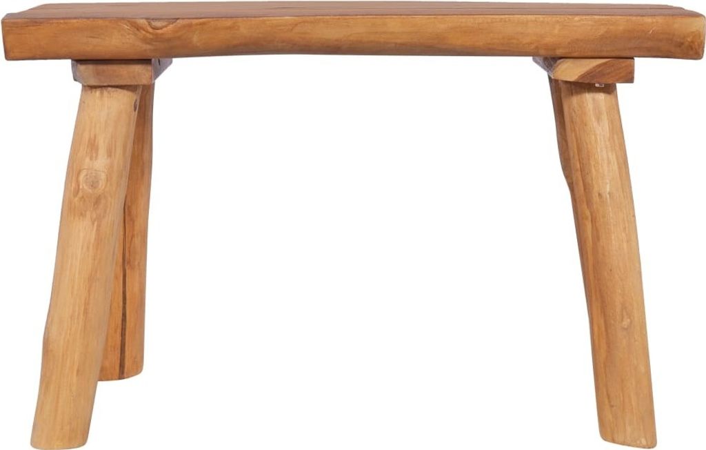 Panchina da giardino 80 cm in teak massiccio Immagine del prodotto 