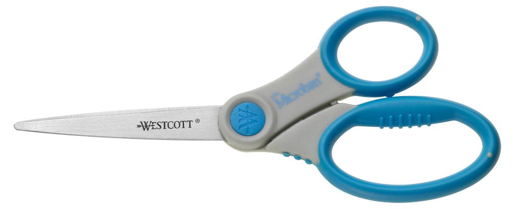 WESTCOTT E-30770 00 Schere Microban® Softgrip, rostfrei, Produktbild 
