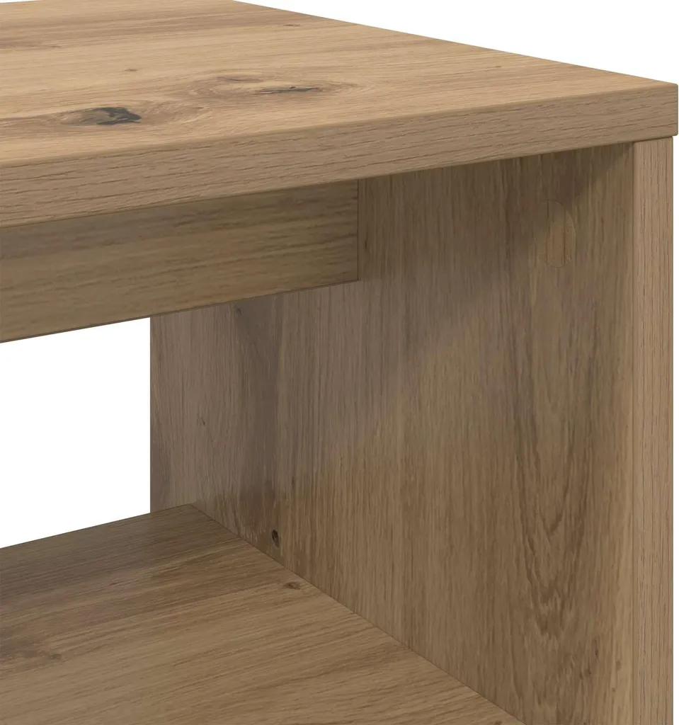 Mobile Porta TV Rovere Artigianale SYFAX Multistrato 100x30x40cm - 7