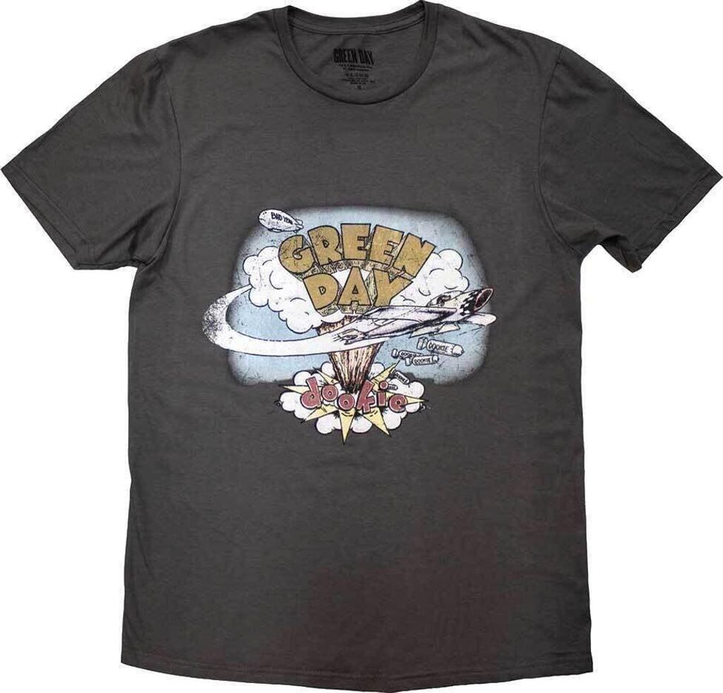 Green Day Dookie Vintage Grey L T-Shirt Produktbild 