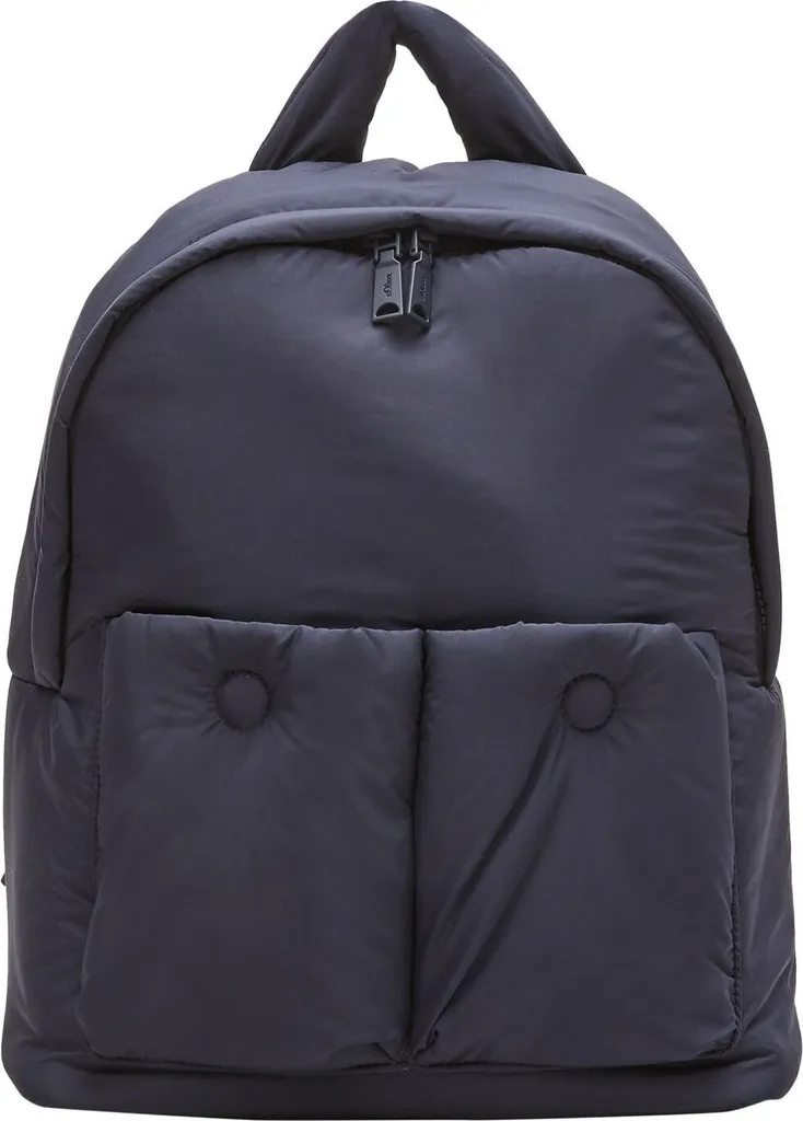 Fini le sac encombrant : optez pour le sac à dos s.Oliver bleu marine