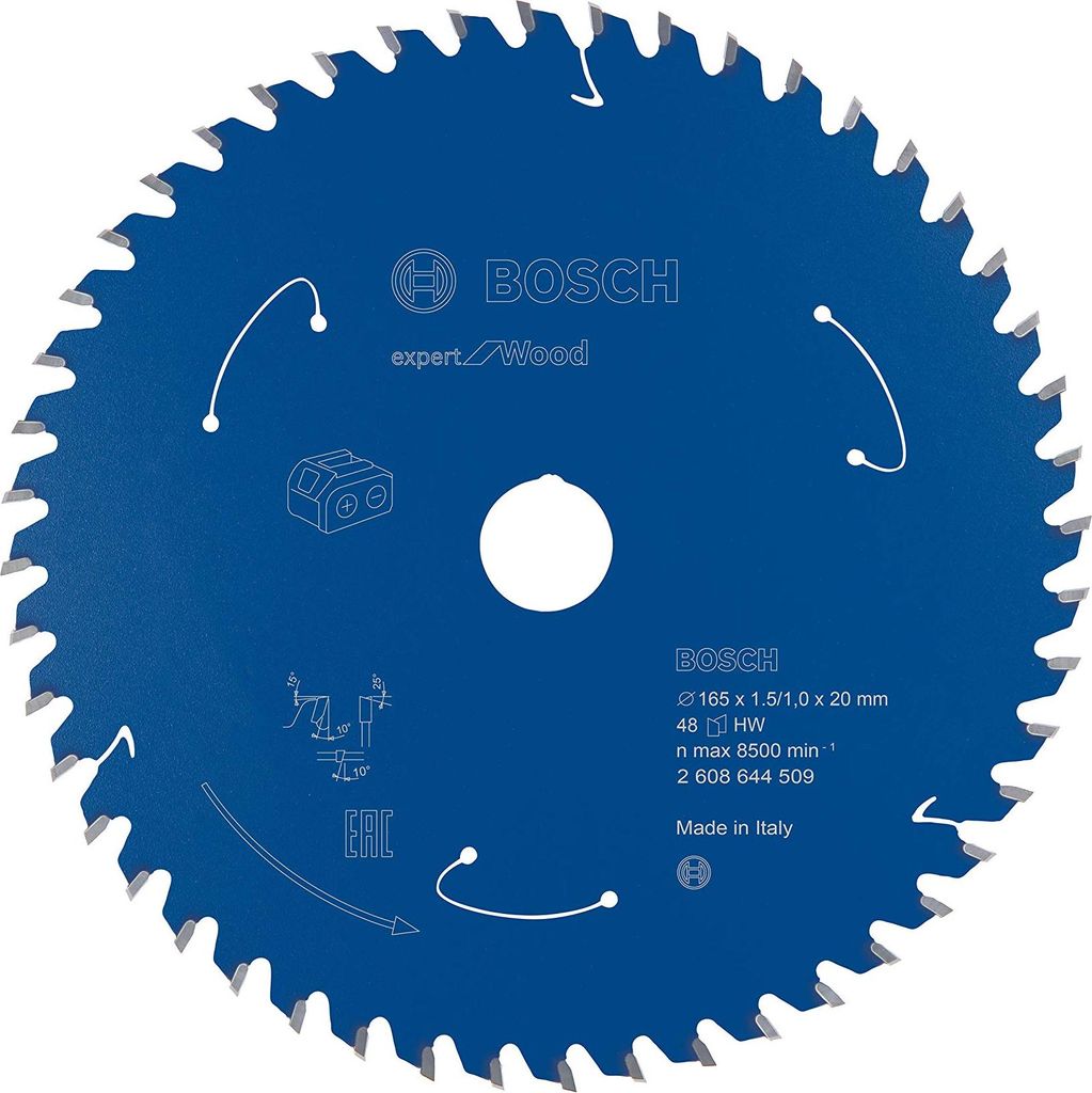 Lame de scie circulaire Expert for Wood AD 165mm Z.48 WZ Image du produit 