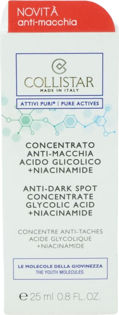 Collistar Concentrato Anti-Macchia Acido Glicolico Niacinamide 25ml