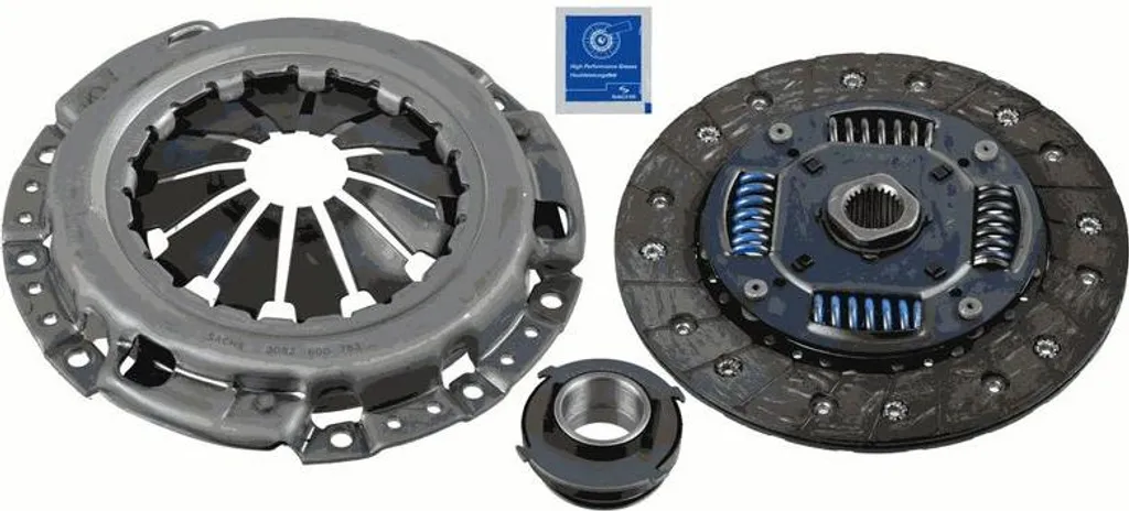 Kit d'embrayage Hyundai i10 SACHS 3000 951 487 idéal pour trajet urbain