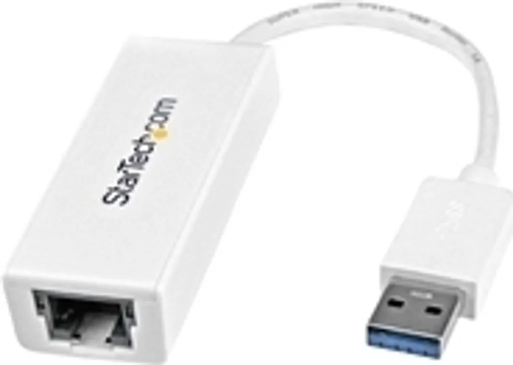 StarTech.com USB 3.0 a RJ45 Gigabit Ethernet Bianco - Alta Qualità - 6