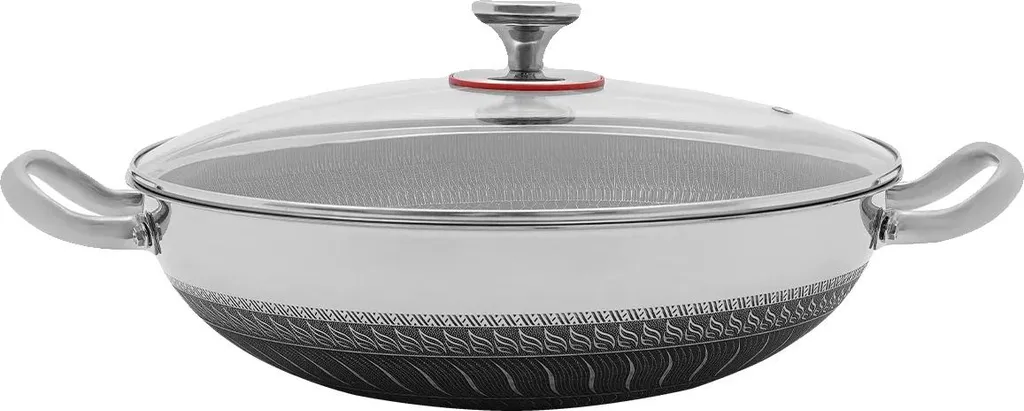 Padella Gourmet Argento Antigraffio - Edizione Limitata con Coperchio