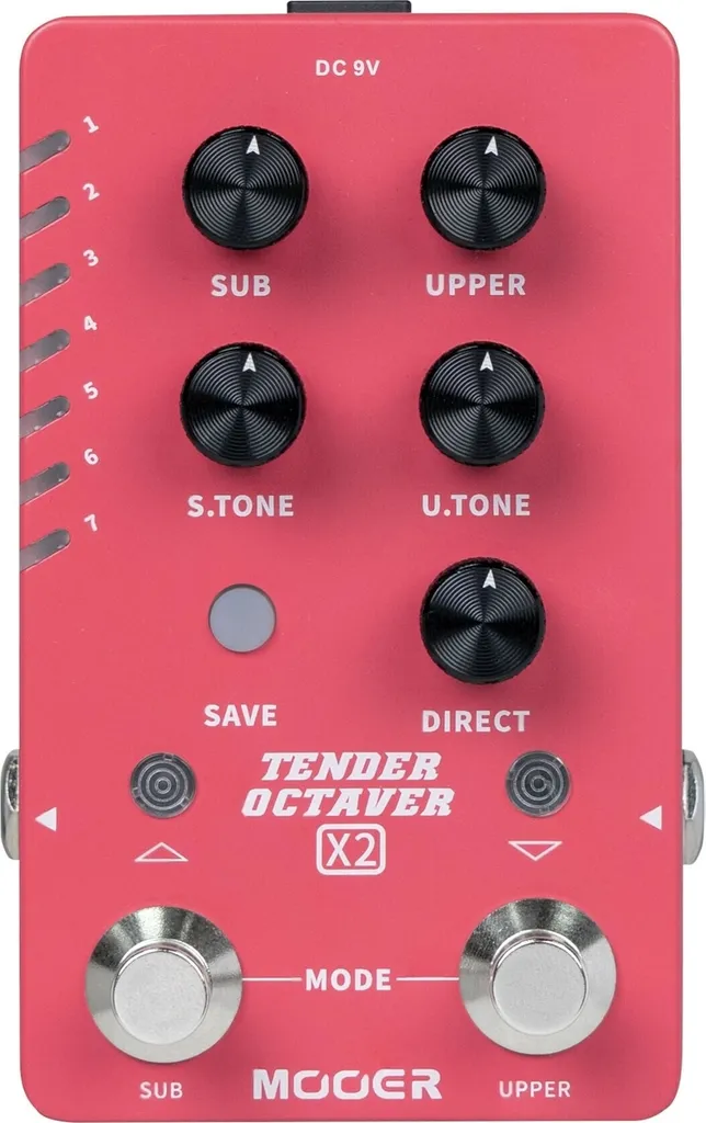 MOOER Tender Octaver X2 pour éliminer la latence des octaves