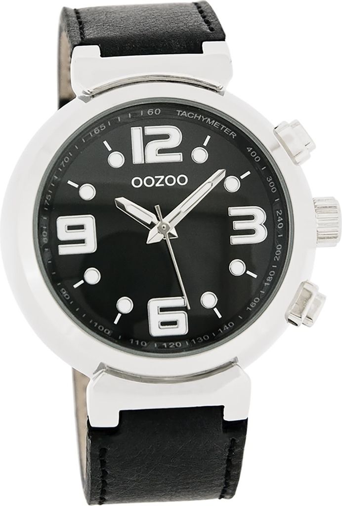 Oozoo Metall Uni Uhr Analog Quarzuhr Armband schwarz Vintage Series D2UOC4254A