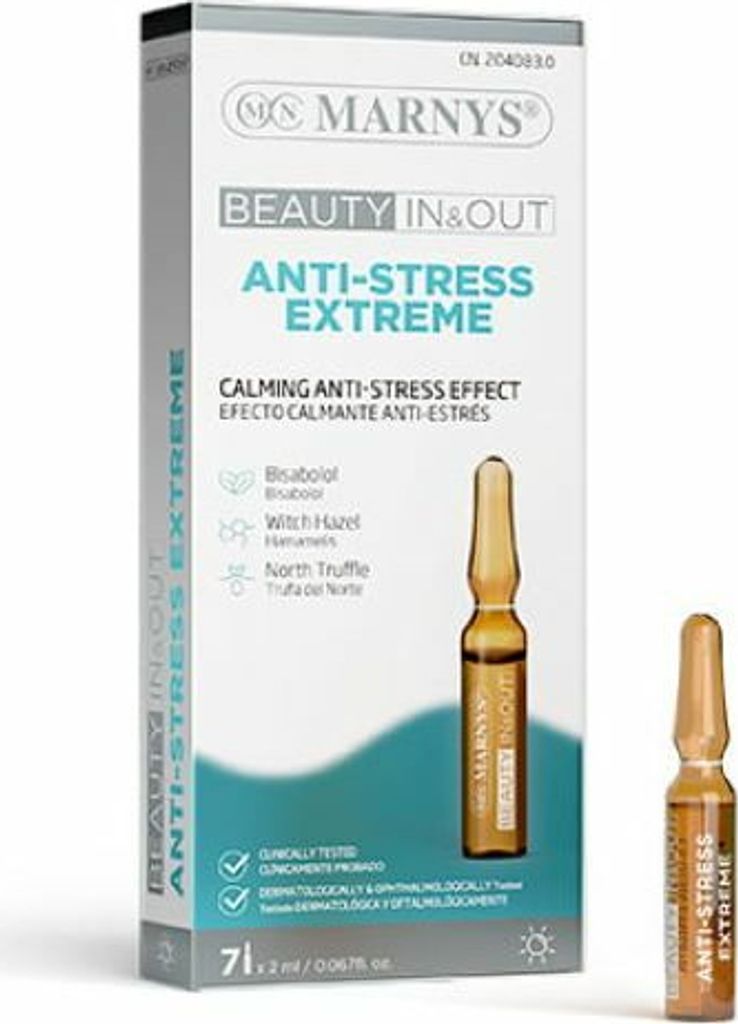 MARNYS Anti-Stress Extreme - Ampullen zur sofortigen Beruhigung empfindlicher Haut 7x2 ml
