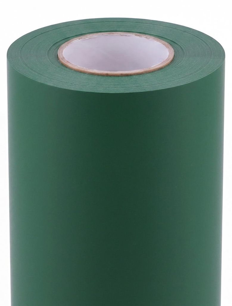 5 Meter Möbelfolie Plotterfolie - M43 DARK-GREEN matt  - Produktbild 