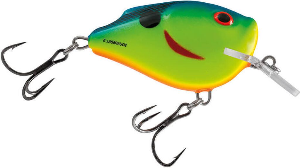 Salmo Squarebill floating 5cm - Wobbler, Salmo Farben:Powder Blue