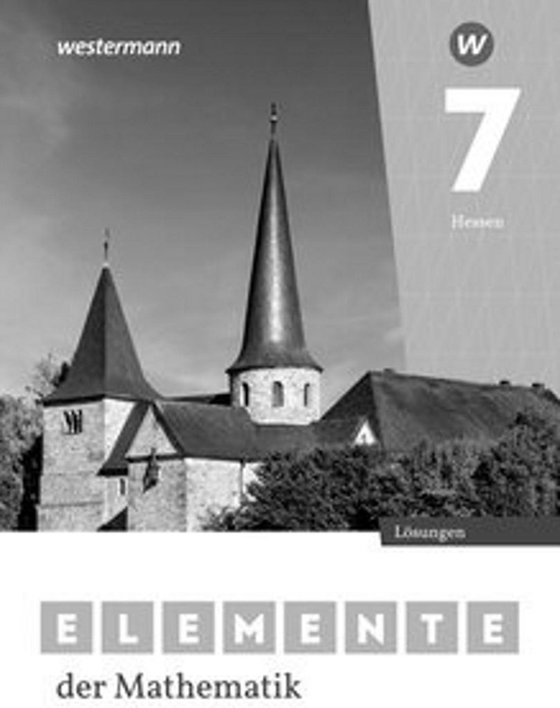Elemente der Mathematik SI 7. Lösungen. Für Gymnasien in Produktbild 