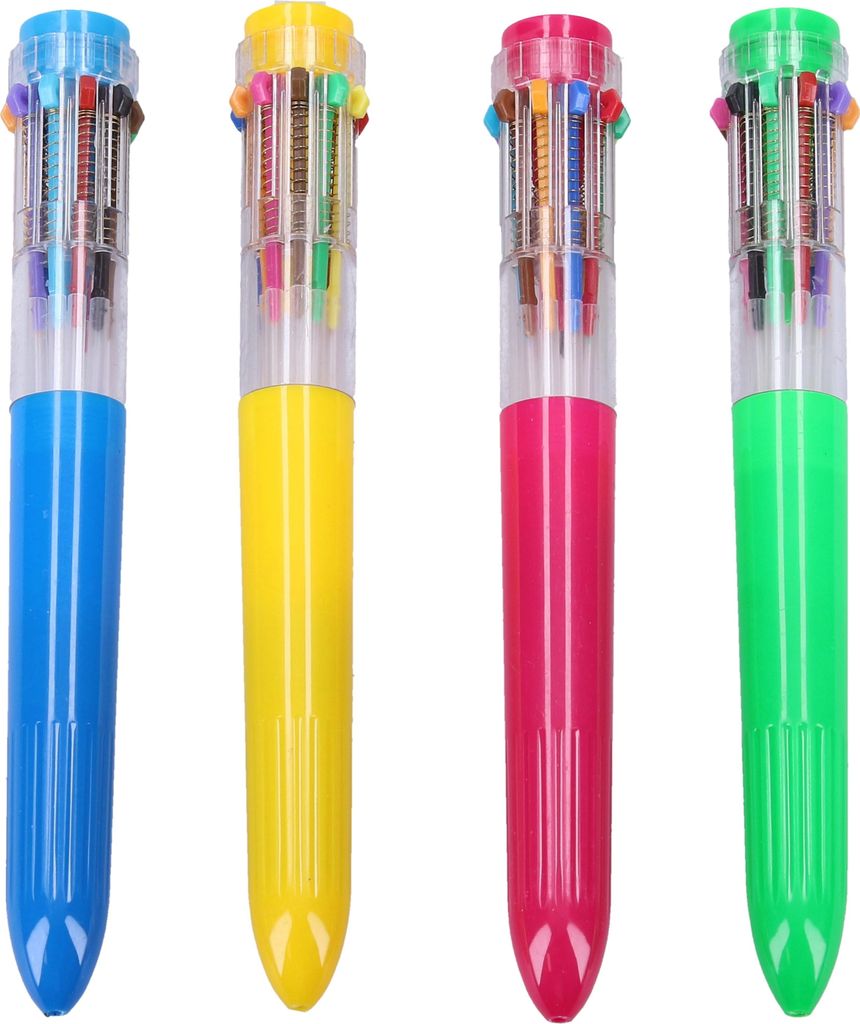 Stylo multicolore (10 couleurs) Image du produit 