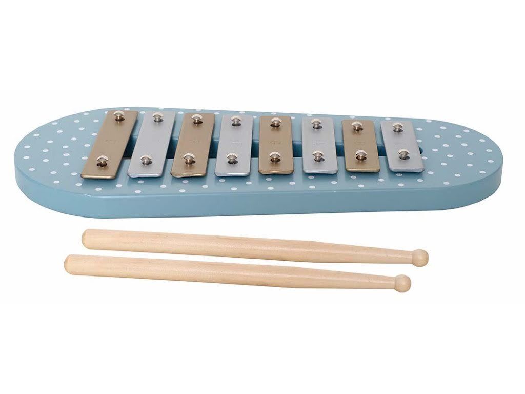 Xylophon blau