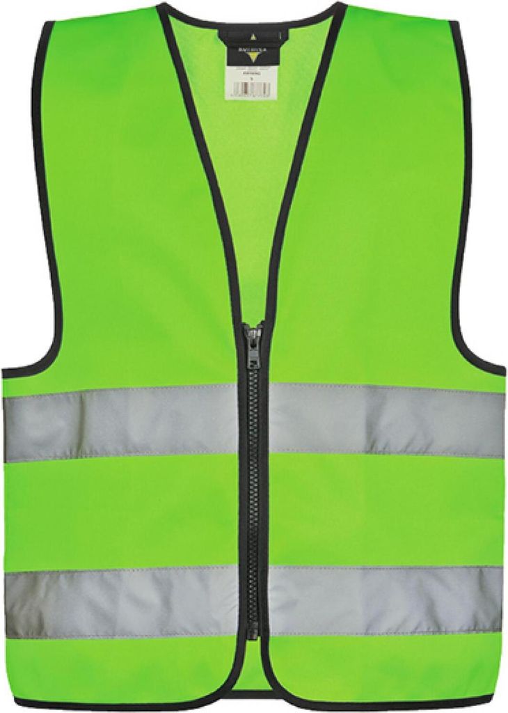 Korntex KWRX | Kinder Safety Vest for Kids with Zipper Produktbild