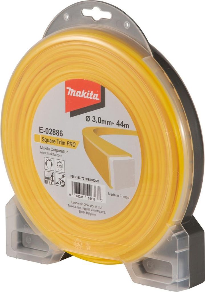 Makita Mähfaden 4kant 3,0 mm x 44 m