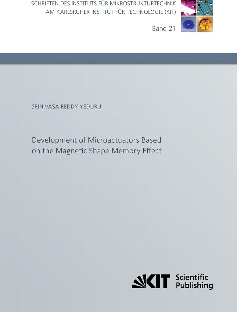 Development of Microactuators Based on the Magnetic Shape Memory Effect