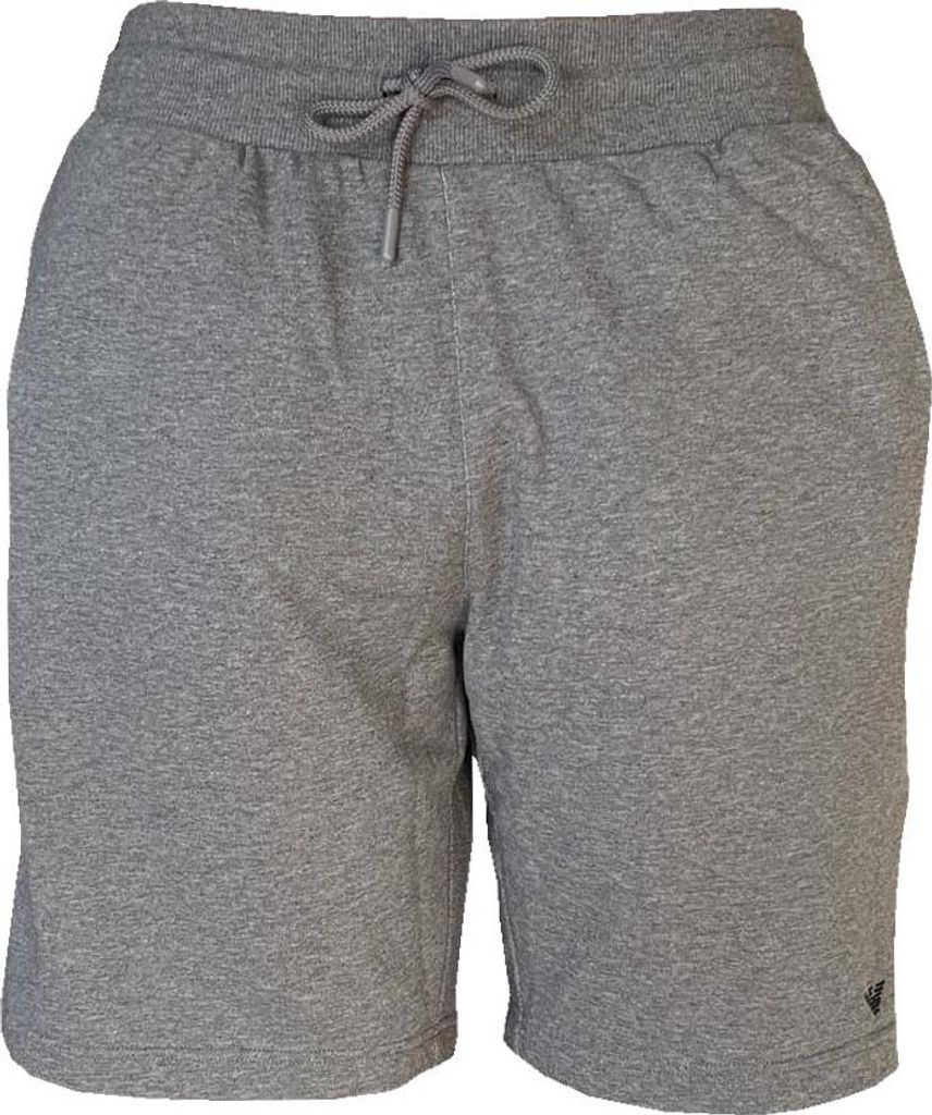 Emporio Armani Bermuda Basic TERRY Jersey Shorts kurz Hose Mix & Match Grau AF18887 EM000495 08027 Gr.L