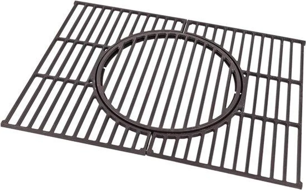 Grille en fonte universelle avec système amovible pour barbecue Tepro