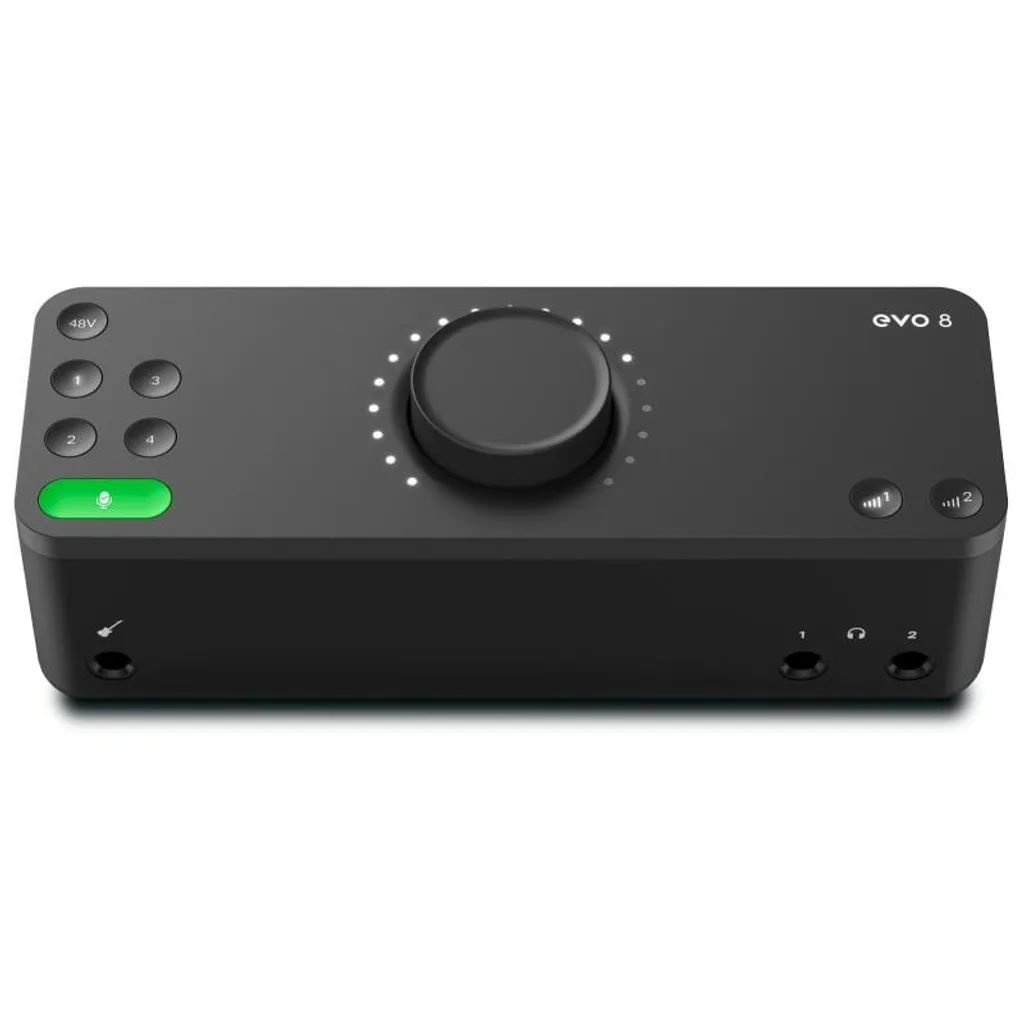 Audient EVO 8 - Interface USB avec 4 Préamplis EVO et Smartgain Automatique