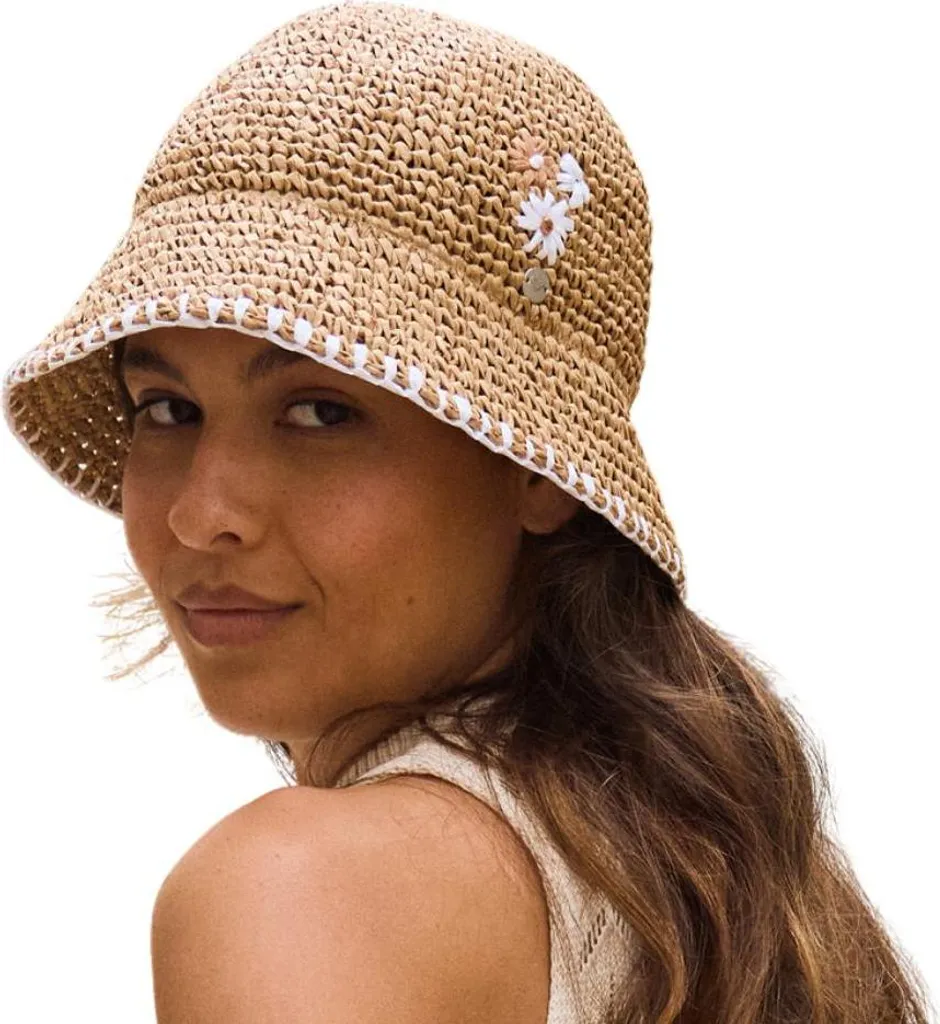 Cappellino Roxy Spotless Sunnies Natural S | Riparo dal Sole per l'Estate
