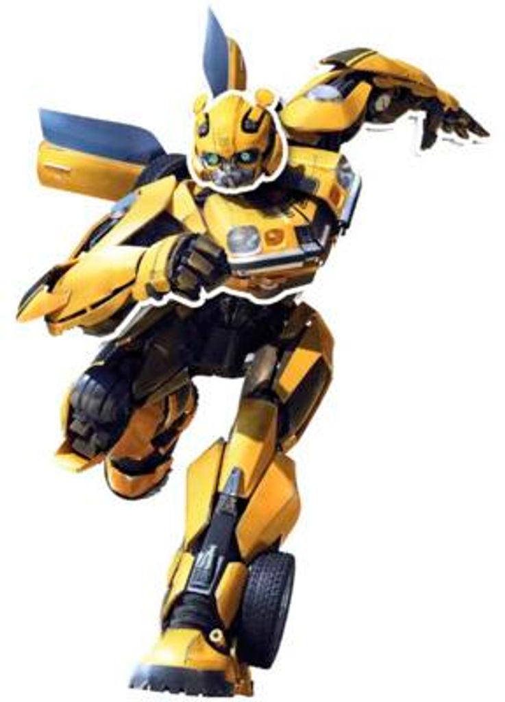 Ministicker 3D Transformers Bumblebee 1-tlg. Produktbild 