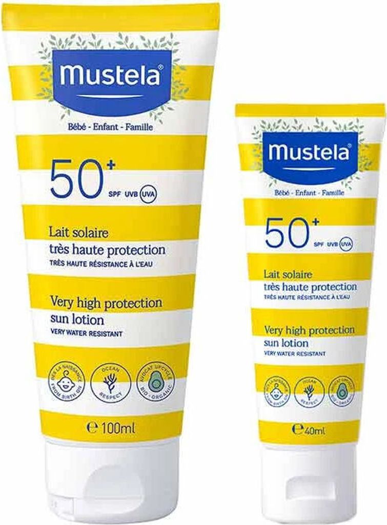 Mustela krem przeciwsoneczny z bardzo wysok ochron, 40 ml Zdjęcie produktu 