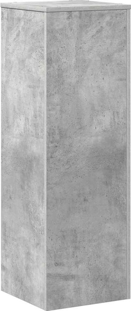 vidaXL Stojak na rośliny betonowy szary 33x33x100 cm Zdjęcie produktu 
